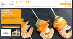 Desktop Screenshot of gourmet-reception.com