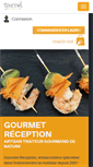 Mobile Screenshot of gourmet-reception.com